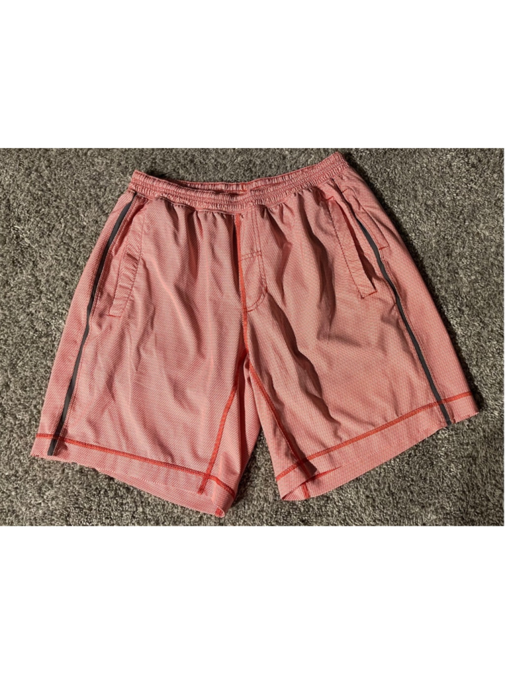 Lululemon Men’s Run Response Lined Shorts, Size XL, 9” inseam